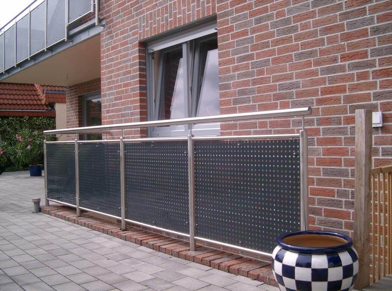 Geländer aus Metall